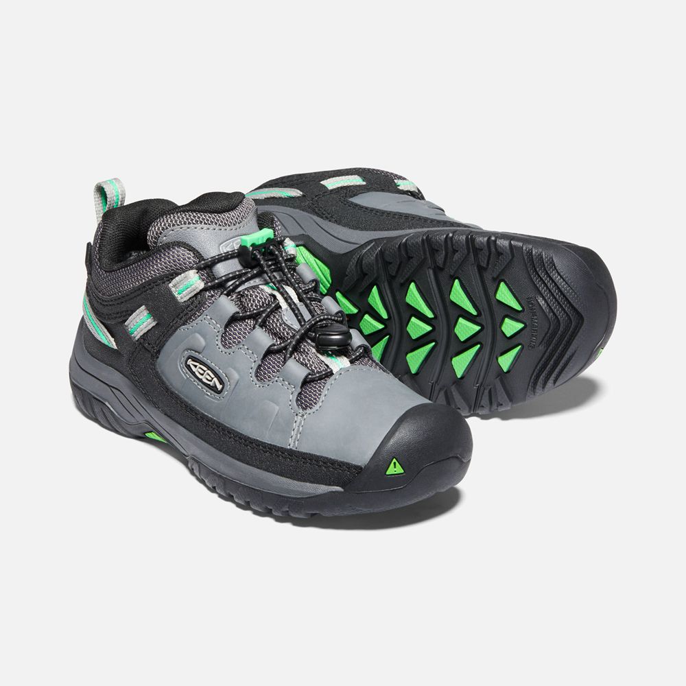 Pantofi Keen Romania Copii Gri/Verzi Targhee Waterproof 5072-PEWXO